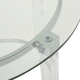 Christopher Knight Home® - Noble House - Orianna Acrylic and Tempered Glass Circular Table