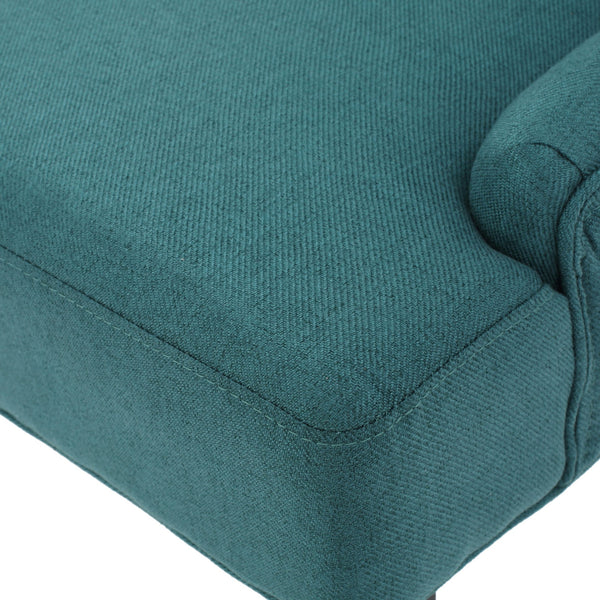 English Elm Christopher Knight Home® - CHENEY Tufted Dining Chairs Set of 2 - Contemporary Upholstered Seats, Sloped Arms, Espresso Legs 54181.00FDTE