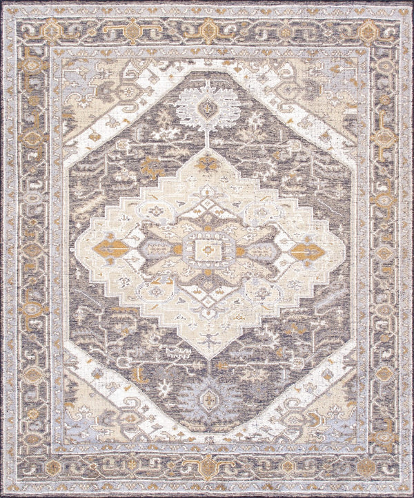 Pasargad Serapi Collection Hand-knotted Vsilk & Wool Blue Area Rug - Timeless Elegance, 8' 2'' X 10' 2''   Pjk-18 8x10
