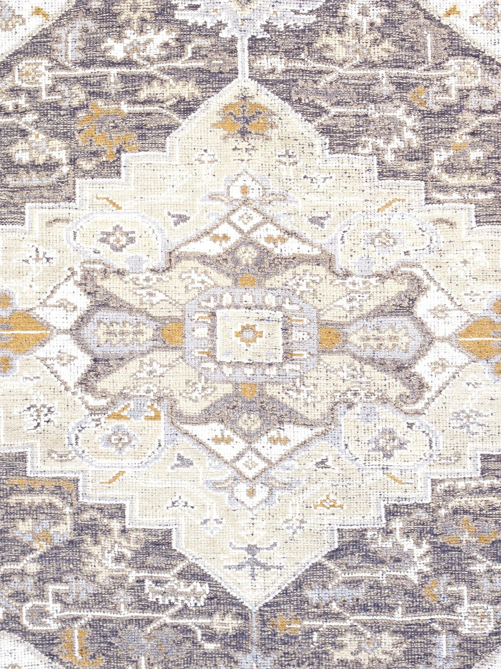 Pasargad Serapi Collection Hand-knotted Vsilk & Wool Blue Area Rug - Timeless Elegance, 8' 2'' X 10' 2''   Pjk-18 8x10