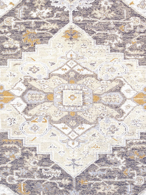 Pasargad Serapi Collection Hand-knotted Vsilk & Wool Blue Area Rug - Timeless Elegance, 8' 2'' X 10' 2''   Pjk-18 8x10
