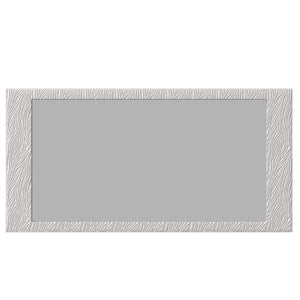 Bernhardt Bernhardt Stratum Decorative Wall Mirror 56" X 28" — Fossil Faux Stone Frame, Sculptural Wheat Pattern 325331