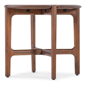 Harlow Round Side Table M03-80116-85 Chestnut Brown Hooker Furniture