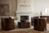 Bella Donna Round Cocktail Table Brown BellaDonna Collection 6900-80411-89 Hooker Furniture