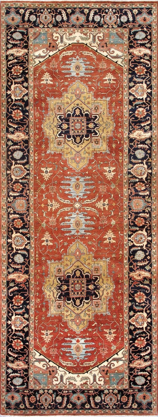 Pasargad 'S Serapi Collection Hand-knotted Premium Lambs-wool Area Rug For Bold Home Décor   Pjr-4 Ln 6x16