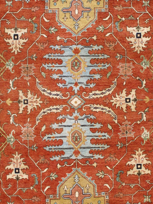 Pasargad 'S Serapi Collection Hand-knotted Premium Lambs-wool Area Rug For Bold Home Décor   Pjr-4 Ln 6x16