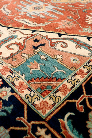 Pasargad 'S Serapi Collection Hand-knotted Premium Lambs-wool Area Rug For Bold Home Décor   Pjr-4 Ln 6x16