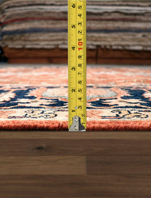 Pasargad 'S Serapi Collection Hand-knotted Premium Lambs-wool Area Rug For Bold Home Décor   Pjr-4 3x8