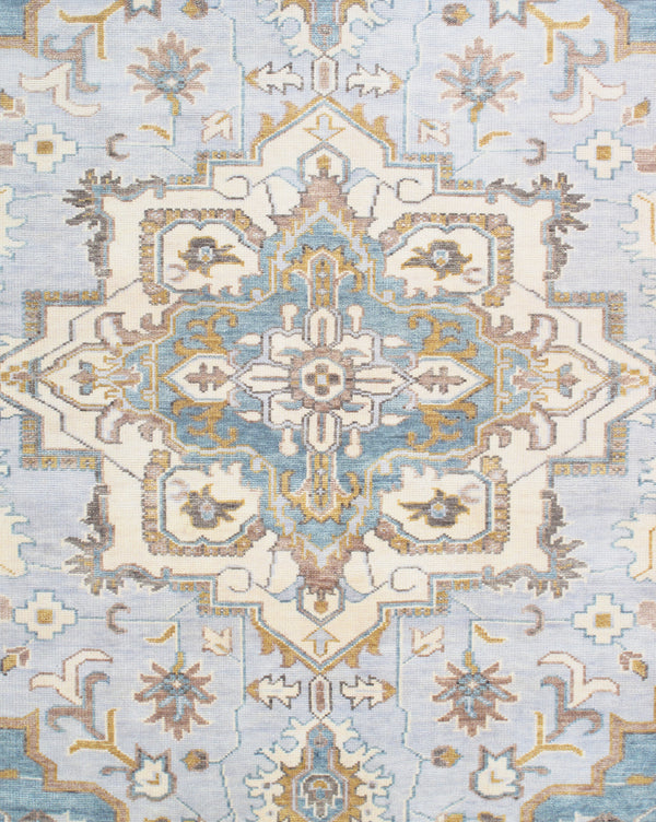Pasargad Home Serapi Hand-Knotted Wool Area Rug – Luxurious Soft Texture with Timeless Design