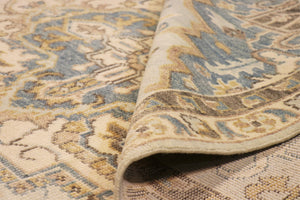 Pasargad Home Serapi Collection Hand-knotted Wool Area Rug In Elegant Rustic Earth Tones   Pjt-1 8x10