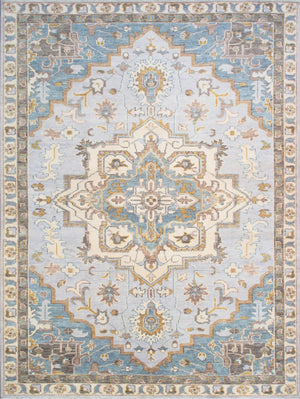 Pasargad Home Serapi Hand-Knotted Wool Area Rug – Luxurious Soft Texture with Timeless Design