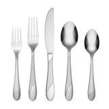 326J2H9BH26DS Cambridge Elegant 89-Pc Stainless Steel Flatware Set, Service for 12