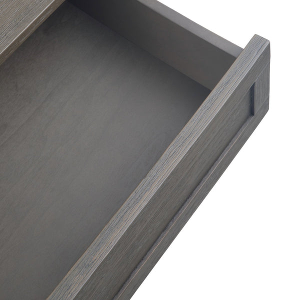 English Elm Monroe Square Coffee Table - Rustic Acacia With Storage, Farmhouse Grey Finish For Modern Living Spaces B136P158951