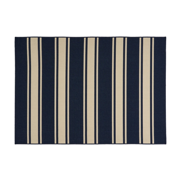 English Elm Christopher Knight Home® - MARINA Navy 5'3" x 7' Machine Woven Polypropylene Rug – Durable Loop Pile, 100% Polypropylene 65838.00