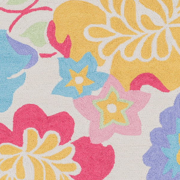 Surya Peek-a-boo 2' X 3' Handmade Rug - Durable, Modern Decor With Easy Care, Medium Pile & Warranty Mustard Acrylic Pkb7006-576