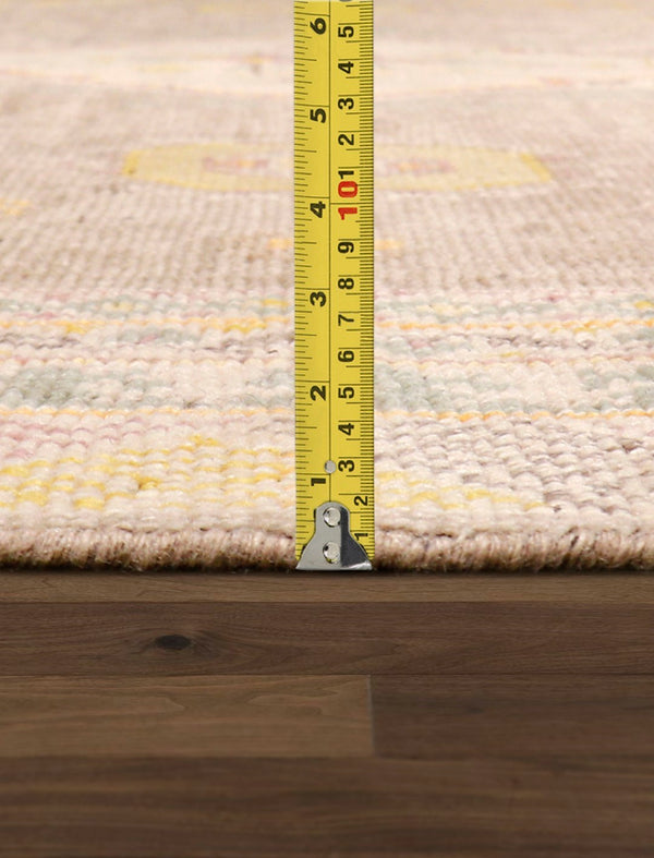 Pasargad Home Khotan Collection Hand-knotted Camel Wool Area Rug - Timeless Elegance For Your Space   Pkh-530 9x12