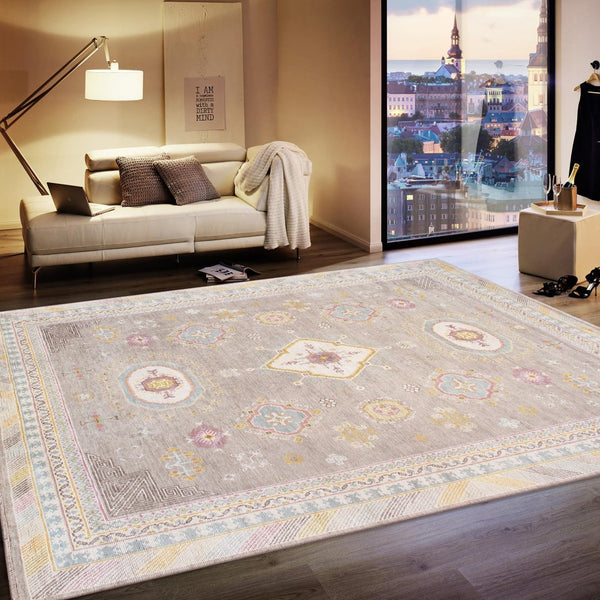 Pasargad Khotan Hand-knotted Wool Area Rug - Luxurious 12' X 18' Size For Elegant Home Decor   Pkh-530 12x18