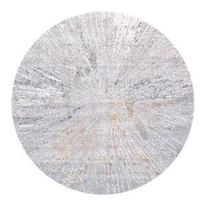 Pasargad Home Turkish Starburst Modern Area Rug - Stylish, Affordable, And Eye-catching Design   Pl-694c 8xround
