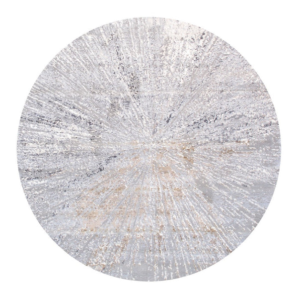 Pasargad Home Turkish Starburst Modern Area Rug - Stylish, Affordable, And Eye-catching Design   Pl-694c 8xround