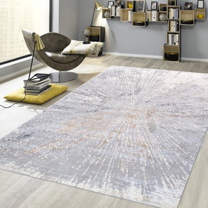 Pasargad Exquisite Starburst Power-loomed Area Rug - Elevate Your Space With Timeless Elegance   Pl-694c 10x14