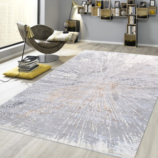 Pasargad Exquisite Starburst Power-loomed Area Rug - Elevate Your Space With Timeless Elegance   Pl-694c 10x14