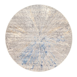 Pasargad Home Turkish Starburst Modern Area Rug - Stylish, Affordable, And Eye-catching Design   Pl-694d 6xround