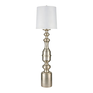 Atlas Cabello 78'' High Antique Silver Floor Lamp - Chic Modern Design for Living Room & Entryway Illumination PL11005-SV
