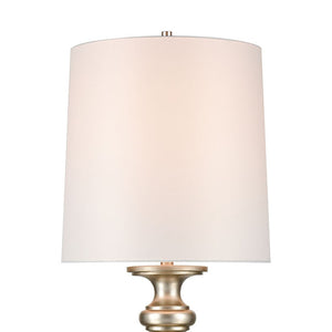 Atlas Cabello 78'' High Antique Silver Floor Lamp - Chic Modern Design for Living Room & Entryway Illumination PL11005-SV