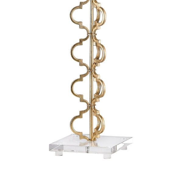 Atlas Castile 62'' High 1-Light Floor Lamp - Elegant Slim Design for Modern and Classic Interiors Gold Leaf PL11006-GD