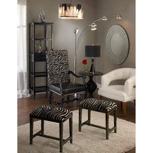 Atlas Penbrook 83'' High 5-Light Floor Lamp - Modern Chrome Design for Stylish Ambient & Task Lighting PL11017-CH