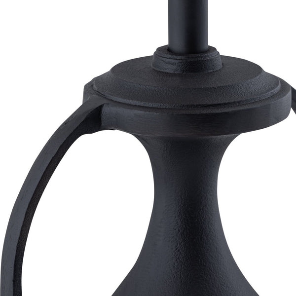 Atlas Anpell 25" High Table Lamp - Greek-Inspired Design in Matte Black for Timeless Ambiance & Style PL11031-BK