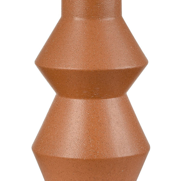 Atlas Belen 31'' High 1-Light Table Lamp - Modern Gourd Design with Ochre Finish & Woven Rope Shade PL11037-OR