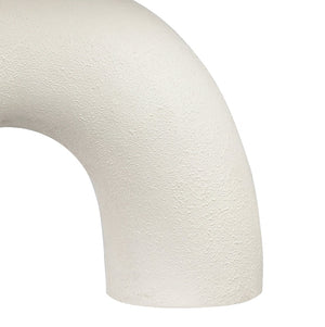 Atlas Flection 25" High Table Lamp - Modern Earthenware Base with Oval Shade for Stylish Ambient Lighting PL11057-WH