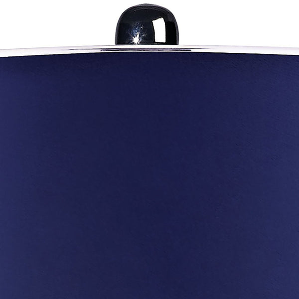 Atlas Helensburugh 34" High Navy Glass Table Lamp - Sculptural Design for Modern Home Décor & Ambiance PL11065-BL