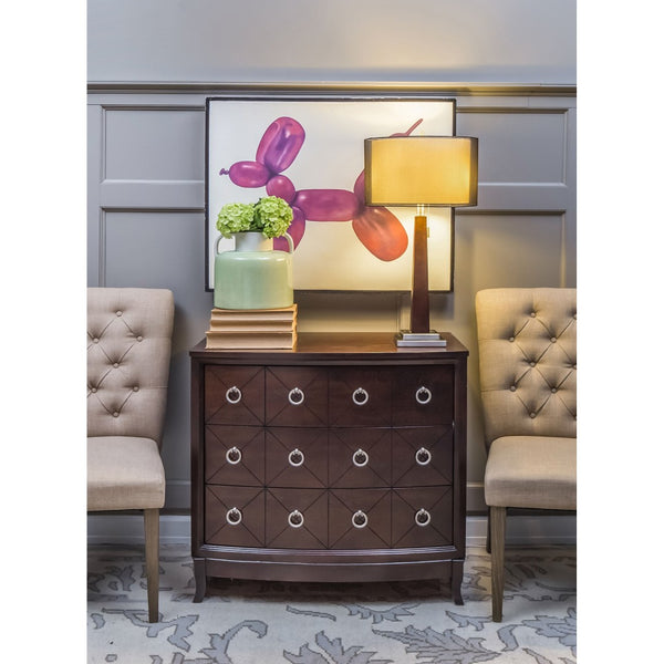 Atlas Jaycee 29'' High 2-Light Table Lamp - Sculptural Obelisk Design with Cream Linen Shade & Black Base PL11069-BK
