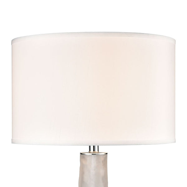 Atlas Juneau 30" High 1-Light Table Lamp - Contemporary Art Glass Design with Adjustable Brightness Feature PL11072-CL