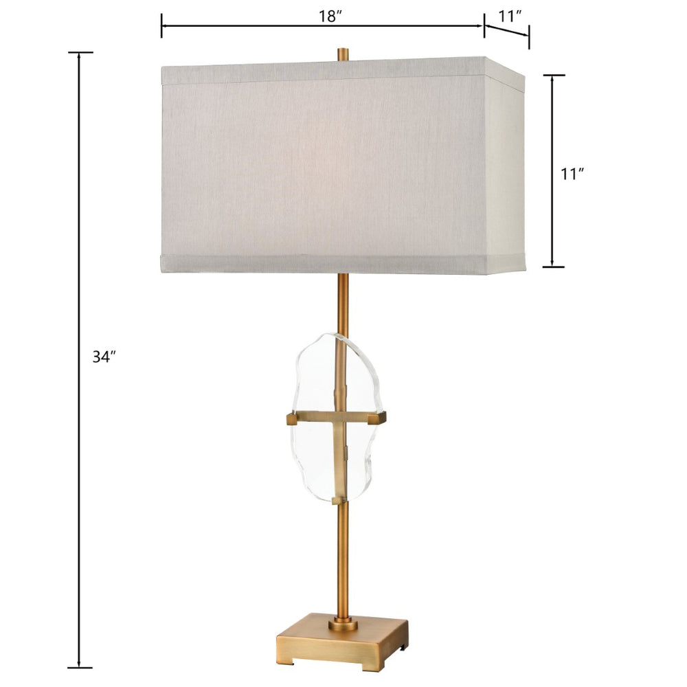 Atlas Priorato 34'' High Table Lamp - Sculptural Cafe Bronze Design for Modern & Midcentury Interiors PL11094-BS
