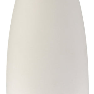 Atlas Rockport 23'' High Table Lamp – Modern Minimalist with Matte White Concrete & Natural Rattan Shade PL11100-WH
