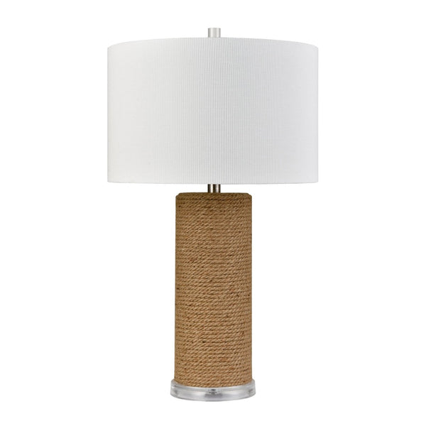 Atlas Sherman 27.5'' High 1-Light Table Lamp - Upscale Coastal Charm with Contemporary Style for Any Room Natural PL11103-NA