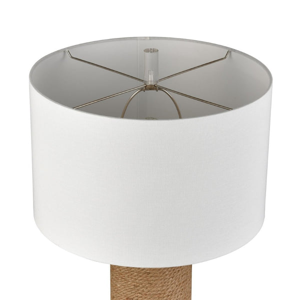 Atlas Sherman 27.5'' High 1-Light Table Lamp - Upscale Coastal Charm with Contemporary Style for Any Room Natural PL11103-NA