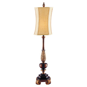 Atlas Sweet Ginger 35.5'' High Table Lamp - Ornate Victorian Acanthus Design in Antique Gold Finish PL11107-GD