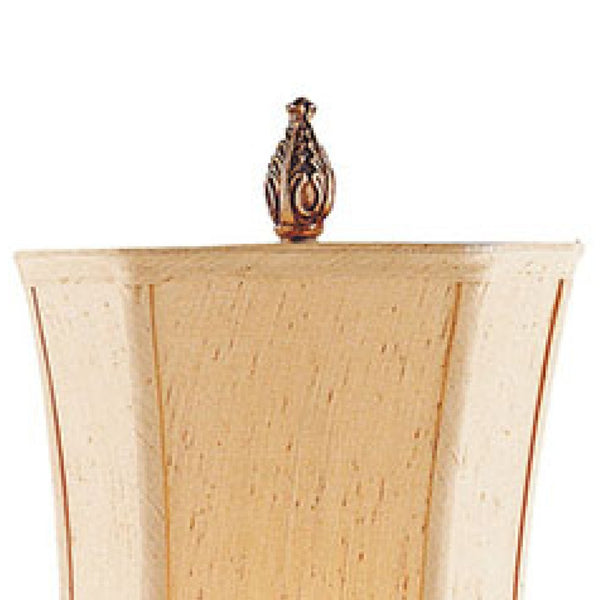Atlas Sweet Ginger 35.5'' High Table Lamp - Ornate Victorian Acanthus Design in Antique Gold Finish PL11107-GD