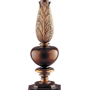 Atlas Sweet Ginger 35.5'' High Table Lamp - Ornate Victorian Acanthus Design in Antique Gold Finish PL11107-GD