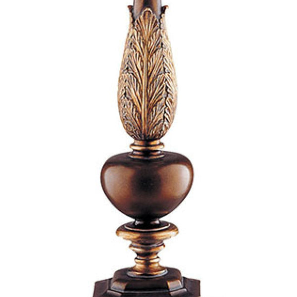 Atlas Sweet Ginger 35.5'' High Table Lamp - Ornate Victorian Acanthus Design in Antique Gold Finish PL11107-GD