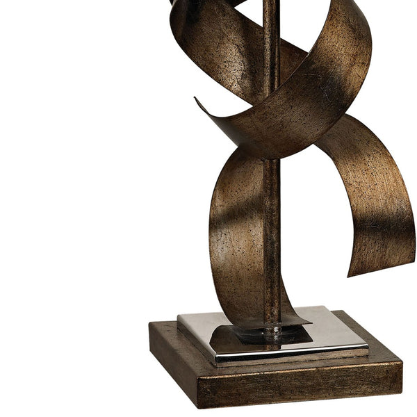 Atlas Allen 29" High 1-Light Table Lamp - Elegant Sculptural Design in Burnished Gold for Any Room PL11123-BS