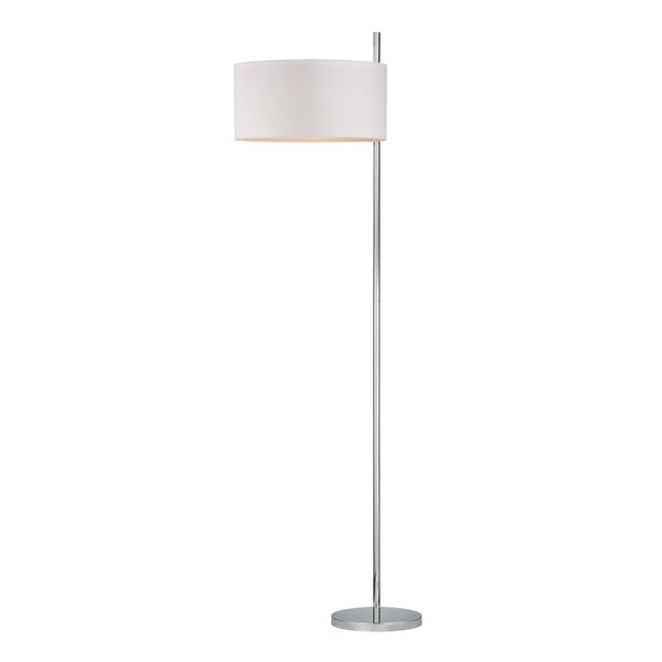 Atlas Attwood 64'' High Floor Lamp - Elegant Polished Nickel, Modern Design for Stylish Home Lighting PL11128-NK