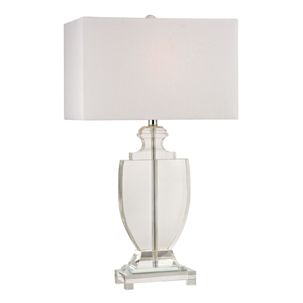 Atlas Avonmead 26'' High 1-Light Table Lamp - Clear Crystal Elegance for Modern & Timeless Interiors PL11129-CL