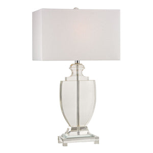 Atlas Avonmead 26'' High 1-Light Table Lamp - Clear Crystal Elegance for Modern & Timeless Interiors PL11129-CL