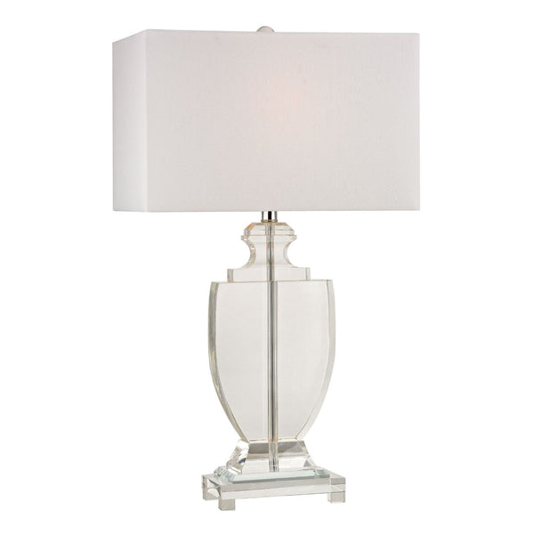 Atlas Avonmead 26'' High 1-Light Table Lamp - Clear Crystal Elegance for Modern & Timeless Interiors PL11129-CL