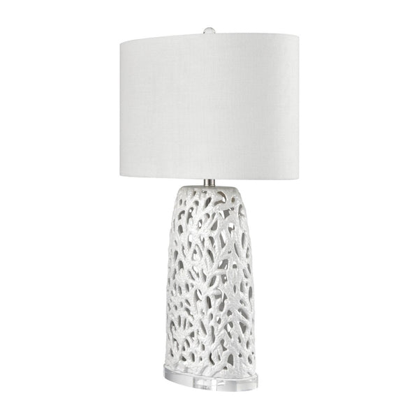 Atlas Bowen 31.5'' High 1-Light Table Lamp Set of 2 – Coastal-Modern Elegance for Home Décor & Lighting PL11138-WHS